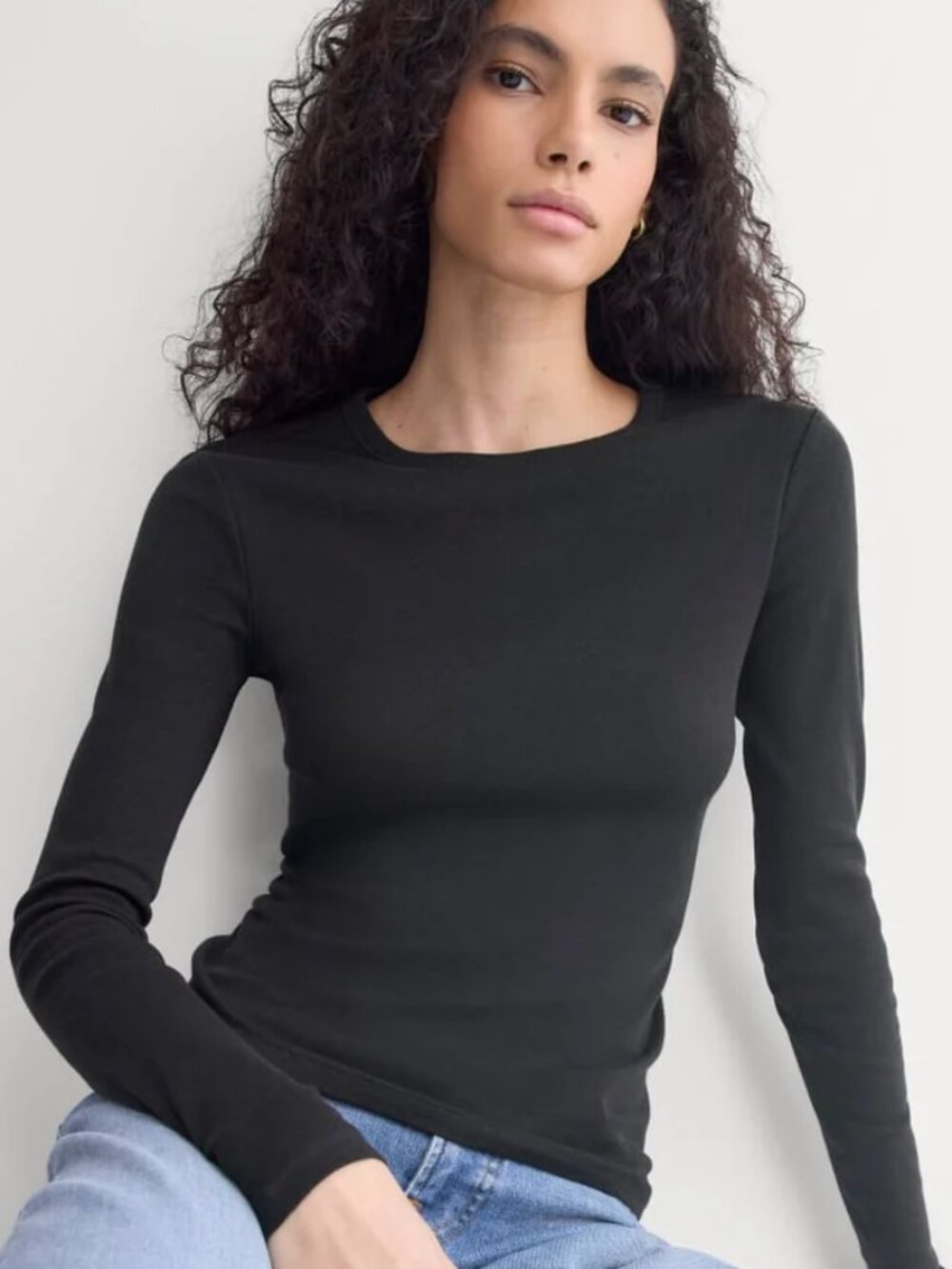 Brand new Everlane Tissue Long Sleeved Crew (3 available!)